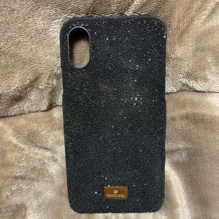 スワロフスキー(SWAROVSKI)のスワロフスキー　iPhoneXケース(iPhoneケース)