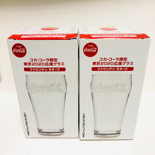 コカ・コーラ限定 東京2020応援グラス(ノベルティグッズ)