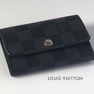 ルイヴィトン(LOUIS VUITTON)の【大幅値下げ】ルイヴィトン ミュルティクレ6 ダミエ グラフィット(キーケース)