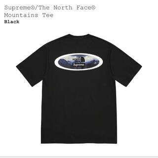 シュプリーム(Supreme)のL 黒　supreme the north face tシャツ　ノースフェイス(Tシャツ/カットソー(半袖/袖なし))