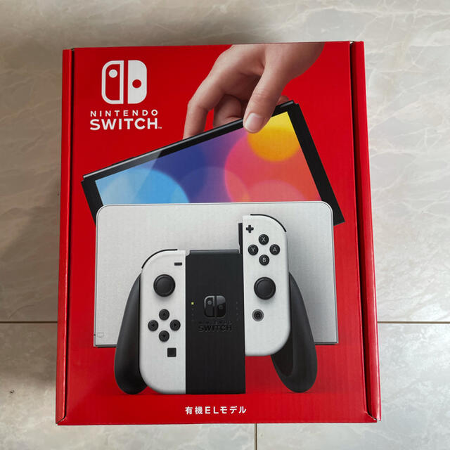 Nintendo Switch(ニンテンドースイッチ)のNintendo Switch有機ELモデル エンタメ/ホビーのゲームソフト/ゲーム機本体(家庭用ゲーム機本体)の商品写真