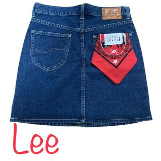 リー(Lee)の【新品未使用】Lee デニム スカート バンダナ(ミニスカート)