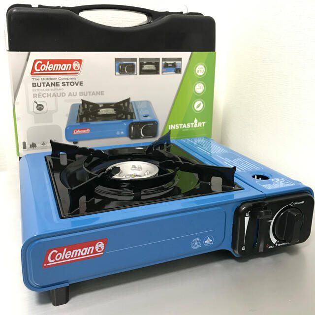 Coleman(コールマン)のコールマン　アメリカ限定　コンロ　Coleman 専用ハードケース付き日本未発売 スポーツ/アウトドアのアウトドア(ストーブ/コンロ)の商品写真