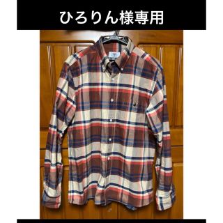 アベイシングエイプ(A BATHING APE)のA BATHING APE®ラブジェネチェックボタンダウンシャツXL(シャツ)