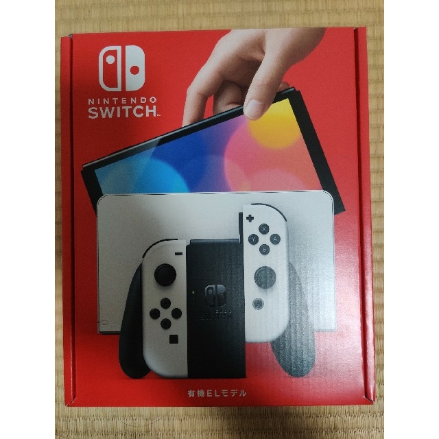 任天堂スイッチ　有機el ホワイト　新品ゲームソフト/ゲーム機本体