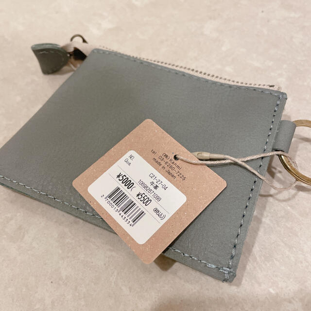Kanmi.(カンミ)のkanmi お財布　カードケース　キーケース　限定色　キャットブルー　カンミ レディースのファッション小物(コインケース)の商品写真