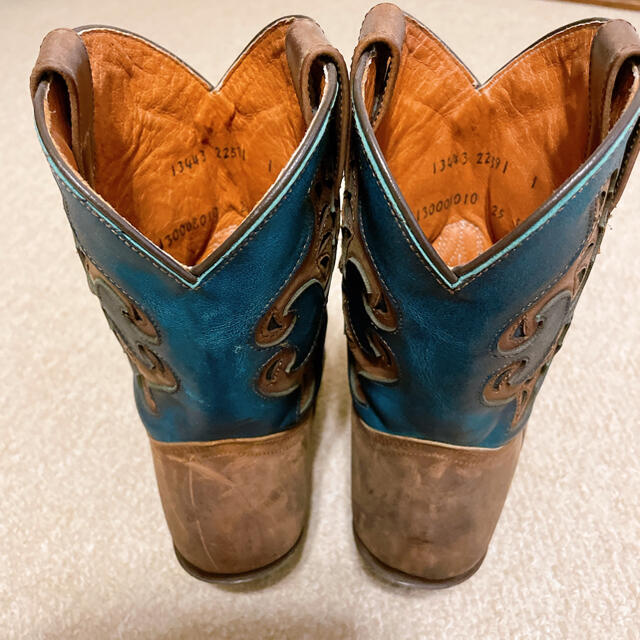 Botas Jaca ハカ ウエスタンブーツ ブーツ エンボス 本革 メキシコ製