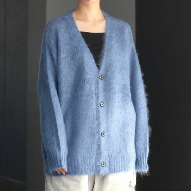 トップスDAIRIKU 21aw Molly Mohair Knit Cardigan