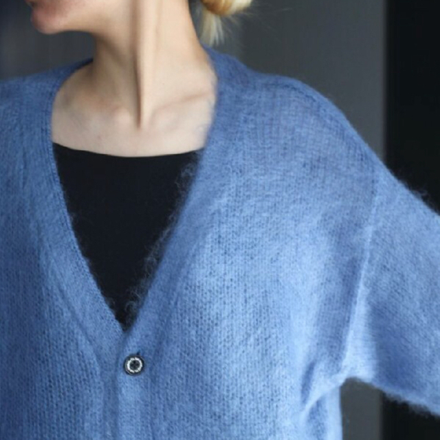 DAIRIKU 21aw Molly Mohair Knit Cardigan