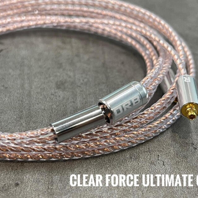 ORB Clear force Ultlmate CL mmcx 4.4mm スマホ/家電/カメラのオーディオ機器(ヘッドフォン/イヤフォン)の商品写真