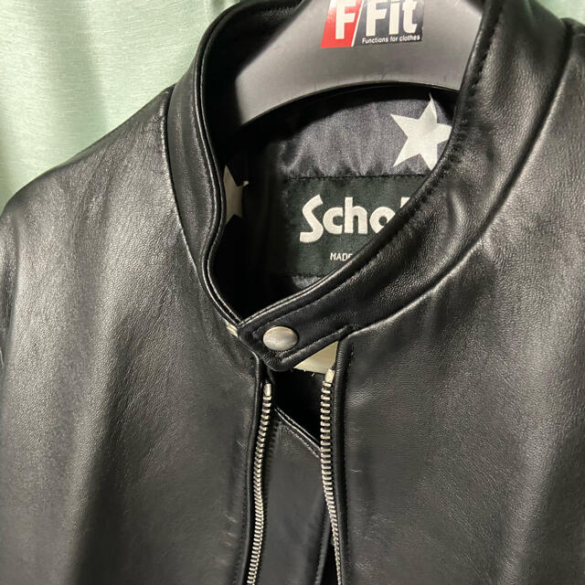 ショット Schott ソフ sophnetコラボ シングルライダースジャケット