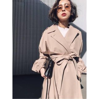 アメリヴィンテージ(Ameri VINTAGE)のamerivintage GOURD SLEEVE TRENCH COAT(トレンチコート)