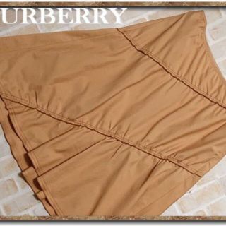 バーバリーブルーレーベル(BURBERRY BLUE LABEL)のバーバリーブルーレーベル　コットンスカート(ひざ丈スカート)