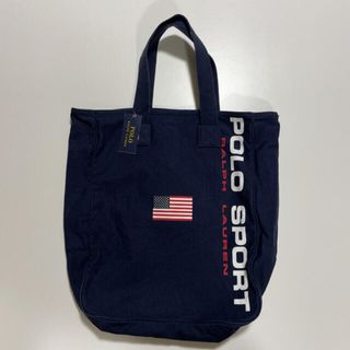 ポロラルフローレン(POLO RALPH LAUREN)の激レア POLO SPORT ポロスポ vintage Bigトートバッグ(トートバッグ)