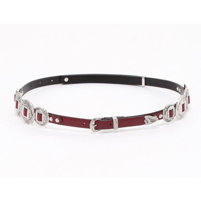 新品 TOGA PULLA Metal concho belt 新品 TOGA PULLA Metal concho belt