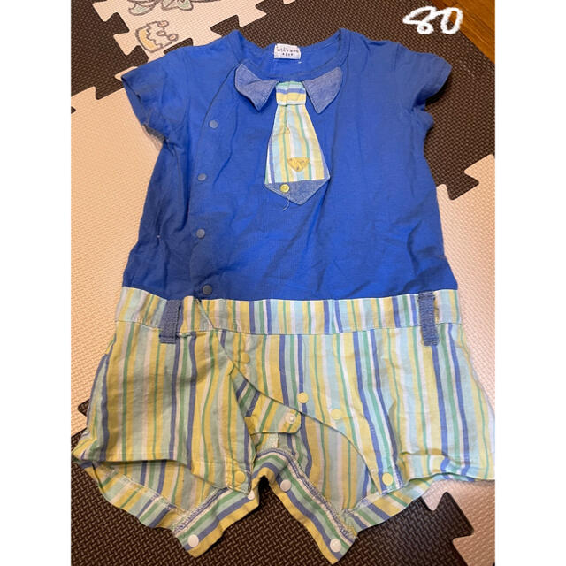 kid’s zoo(キッズズー)のロンパース キッズ/ベビー/マタニティのベビー服(~85cm)(ロンパース)の商品写真