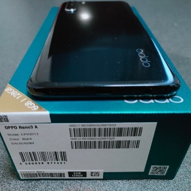 OPPO(オッポ)のOPPO Reno3 A スマホ/家電/カメラのスマートフォン/携帯電話(スマートフォン本体)の商品写真