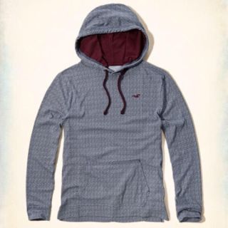 ホリスター(Hollister)のホリスター【XL】パーカー 新品 メンズ ワンポイント ロンT 長袖シャツ(パーカー)