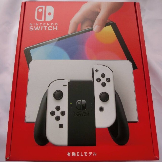 新品未開封】ニンテンドースイッチ 有機EL 本体 付属欠けなし ホワイト ...