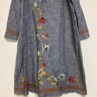 専用です。45R 花刺繍ワンピース