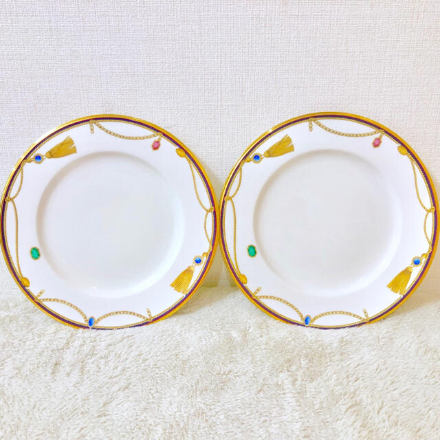 未使用　昭和レトロ　ノリタケ　Noritake　ディナープレート　小皿　日本製