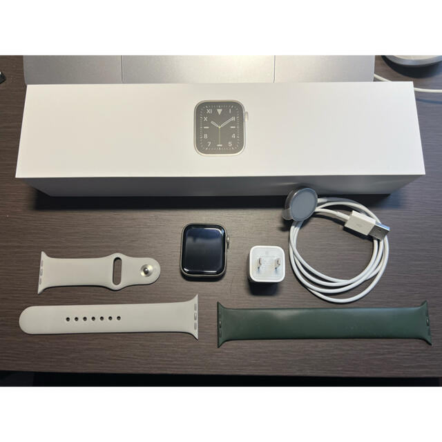 新作入荷!!】 Series6 AppleWatch - Watch Apple Edition 44mm チタン