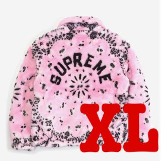 シュプリーム(Supreme)のSupreme Bandana Faux Fur Bomber Jacket(ブルゾン)