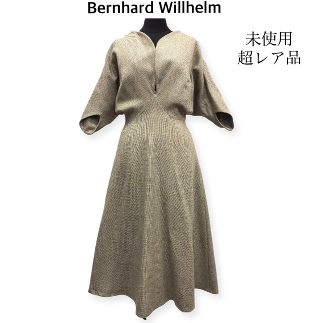 ベルンハルトウィルヘルム ウールチェック柄ワンピース dkpsmkn1mundu.com