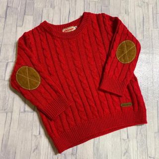正規店新作 ☆ミキハウス☆ケーブルニットセーター☆130☆お受験や