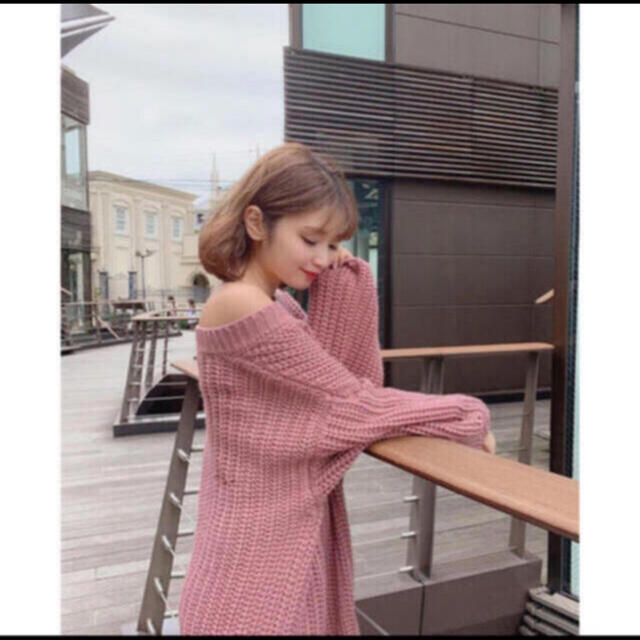 rienda(リエンダ)の❤️【送料込】rienda☆ Low Gauge Big Knit TOP レディースのトップス(ニット/セーター)の商品写真