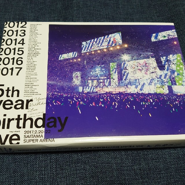 乃木坂46 5th YEAR BIRTHDAY LIVE Blu-ray - ミュージック