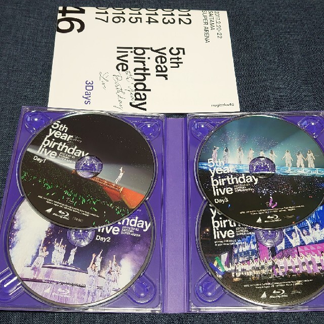 DVD/ブルーレイ乃木坂46　5th YEAR BIRTHDAY LIVE　Blu-ray