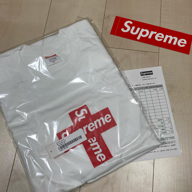 SUPREME Cross Box Logo Tee XL