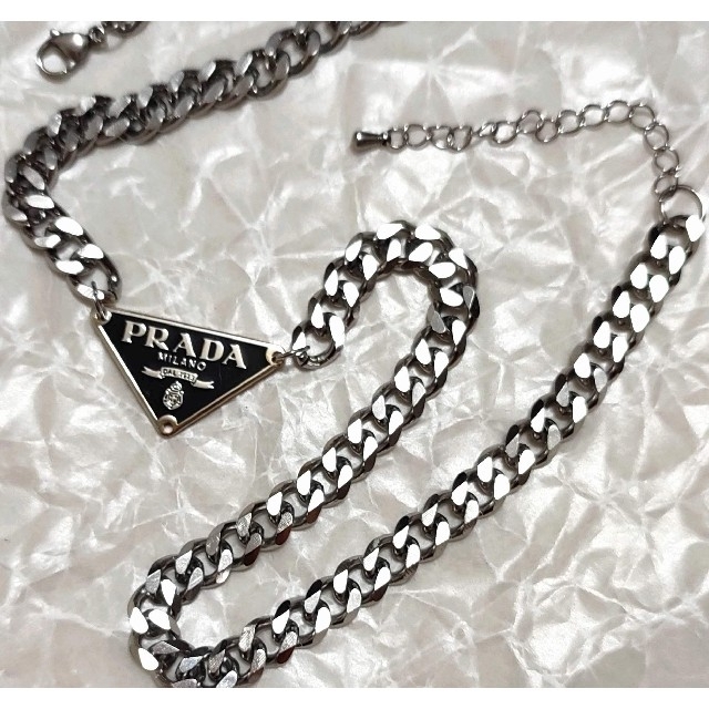 PRADA(プラダ)のプラダ ネックレス アレルギー対応  PRADA  ユニセックス メンズのアクセサリー(ネックレス)の商品写真