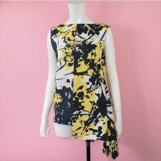 マルニ(Marni)のMARNI マルニ ブラウス ペプラム トップス 花柄 MSGM N21(シャツ/ブラウス(半袖/袖なし))