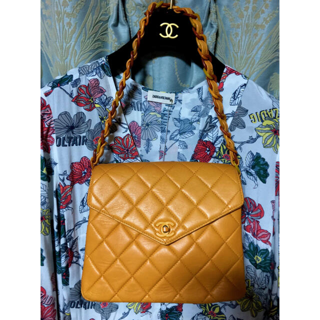 CHANEL(シャネル)の【御専用】正規品　シャネル  べっ甲柄チェーンショルダーバッグ　激レア レディースのバッグ(ショルダーバッグ)の商品写真