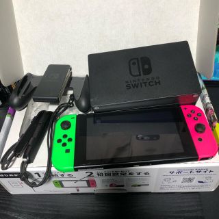 Nintendo Switch スプラトゥーン2セット  ソフトなし(家庭用ゲーム機本体)