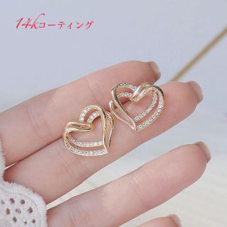 アーカー ピアス(ハート)の通販 100点以上 | AHKAHのレディースを ...