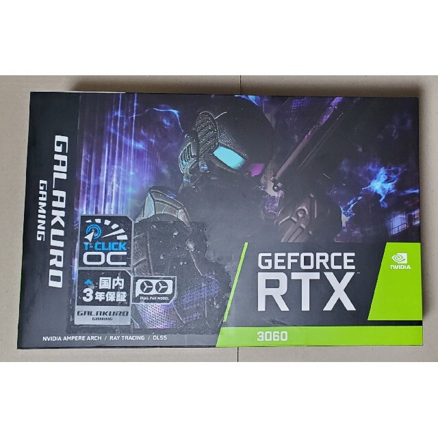 玄人志向 GeForce RTX3060 新品