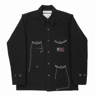 DAIRIKU Blanket Embroidery Work Jacket-