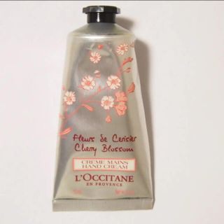 ロクシタン(L'OCCITANE)の【残量8割程】ロクシタン　チェリーブロッサム　ソフトハンドクリーム　75ml(ハンドクリーム)