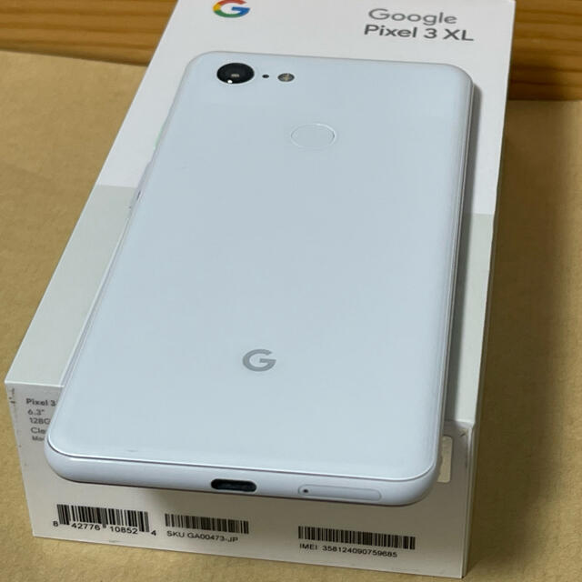 Google Pixel3 XL 128GB simロック解除済み