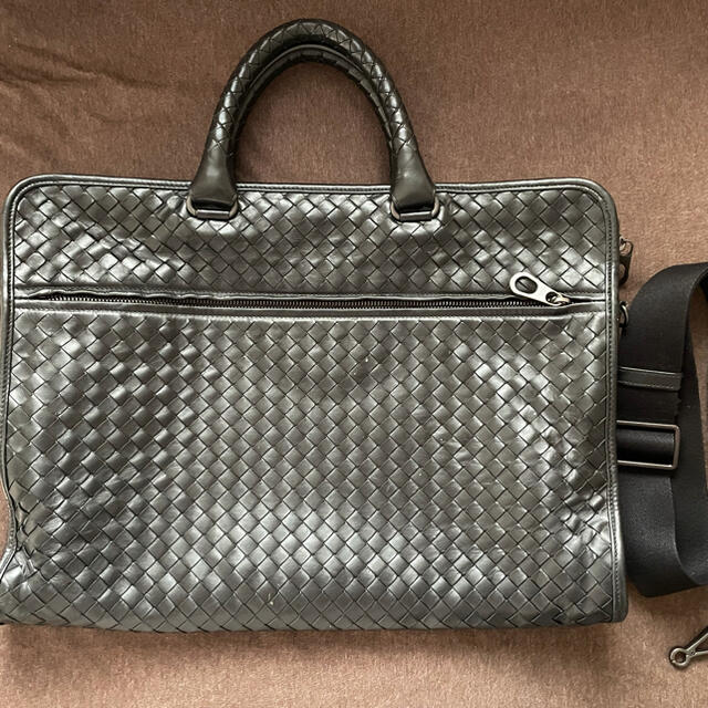 Bottega Veneta(ボッテガヴェネタ)のボッテガヴェネタ　ビジネスバッグ　ブラック　花様専用 メンズのバッグ(ビジネスバッグ)の商品写真