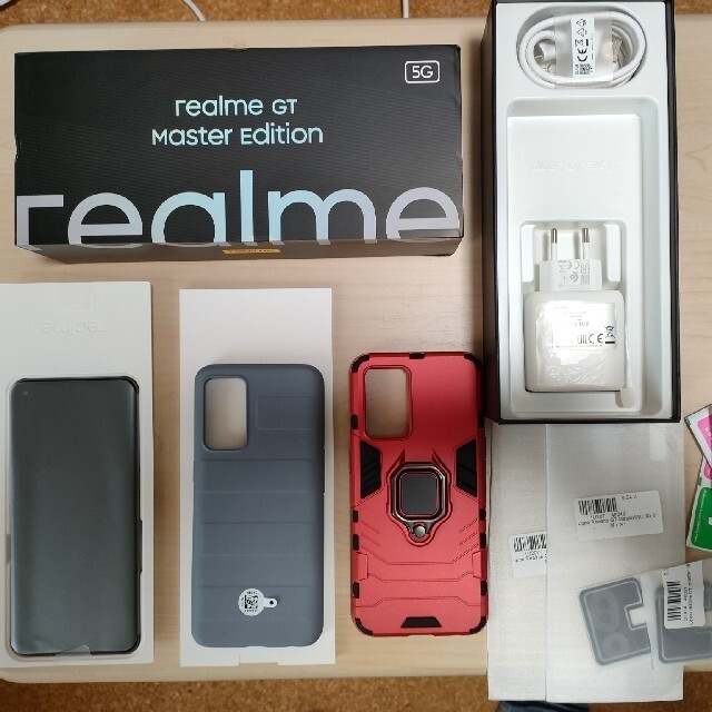 スマートフォン本体realme GT Master Editionグローバルバージョン（グレー）