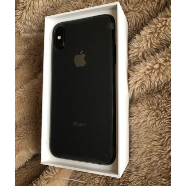 Apple(アップル)の【新品】iphone Xs  256GB SIMフリー　Space Gray スマホ/家電/カメラのスマートフォン/携帯電話(スマートフォン本体)の商品写真