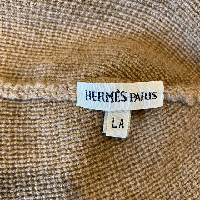 Hermes(エルメス)の☆専用☆エルメス　ニット帽　ニットキャップ レディースの帽子(ニット帽/ビーニー)の商品写真