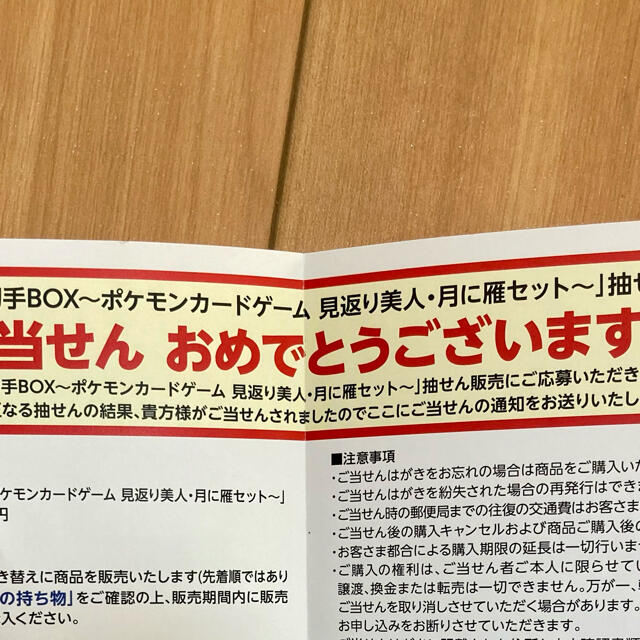 ポケモン切手BOX ～ポケモンカードゲーム 見返り美人・月に雁セット～ 2