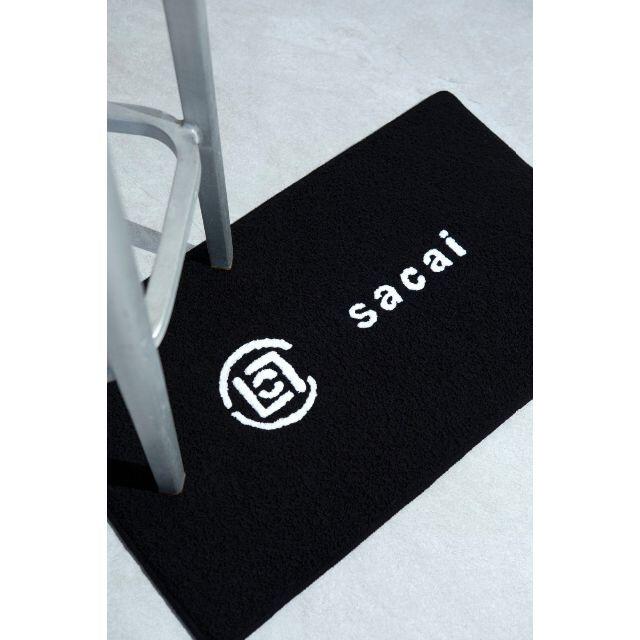 clot x sacai rug mat black クロット サカイ ラグ