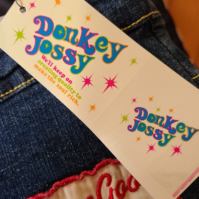 Donkey Jossy(ドンキージョシー)の新品❗100サイズストレッチデニムスカート キッズ/ベビー/マタニティのキッズ服女の子用(90cm~)(スカート)の商品写真