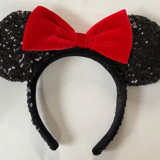 ディズニー(Disney)のディズニー カチューシャ スパンコール ミニー(カチューシャ)